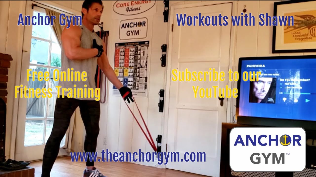 Anchor Gym Workouts with Shawn - Single Arm Fly - Online Fitness Training