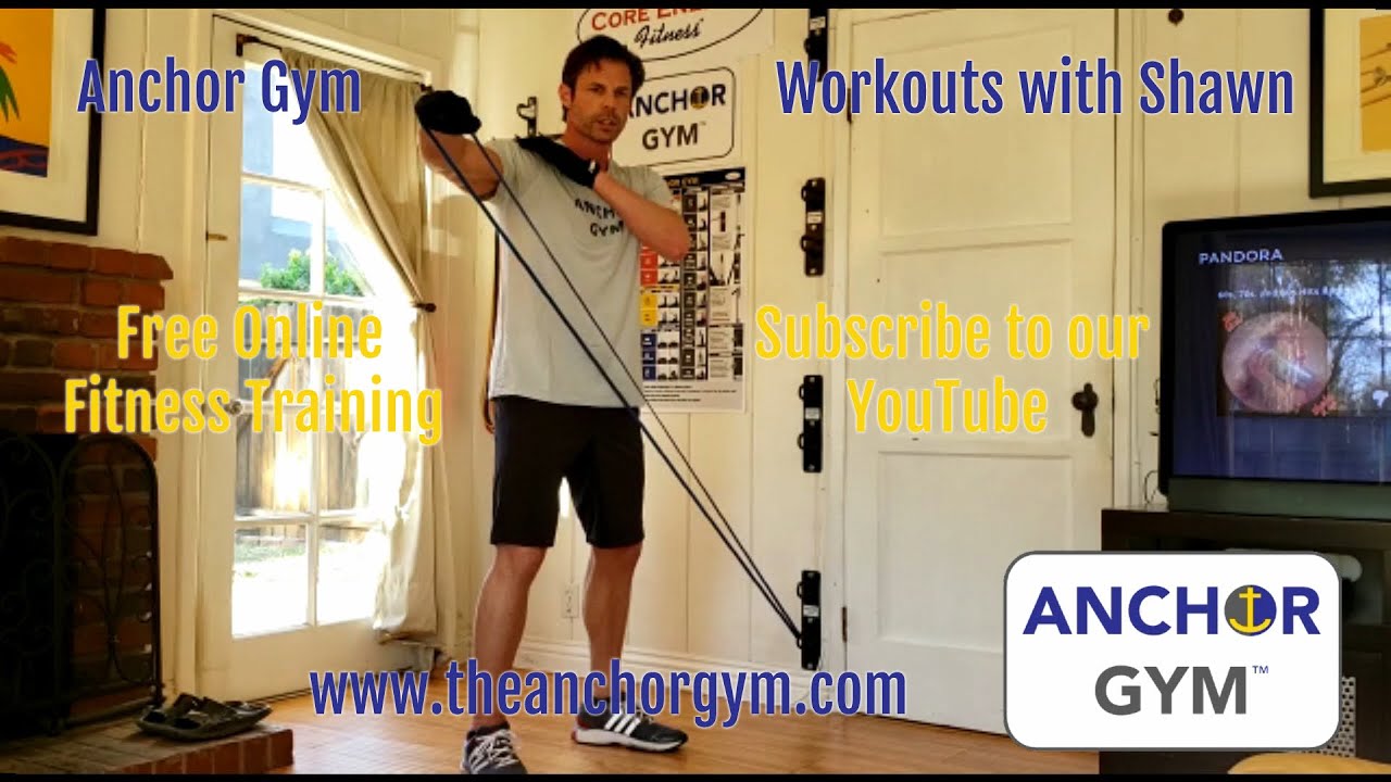 Anchor Gym Workouts with Shawn - Shoulder Exercise - Online Fitness Training