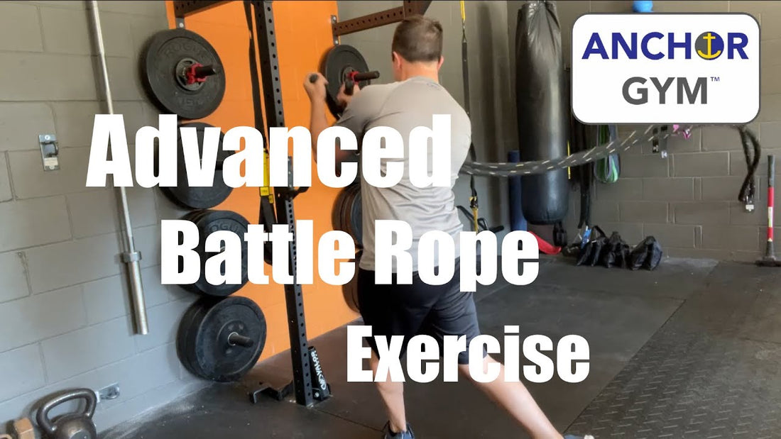 Battle Rope Explosive Chop and Lift with The Anchor Gym