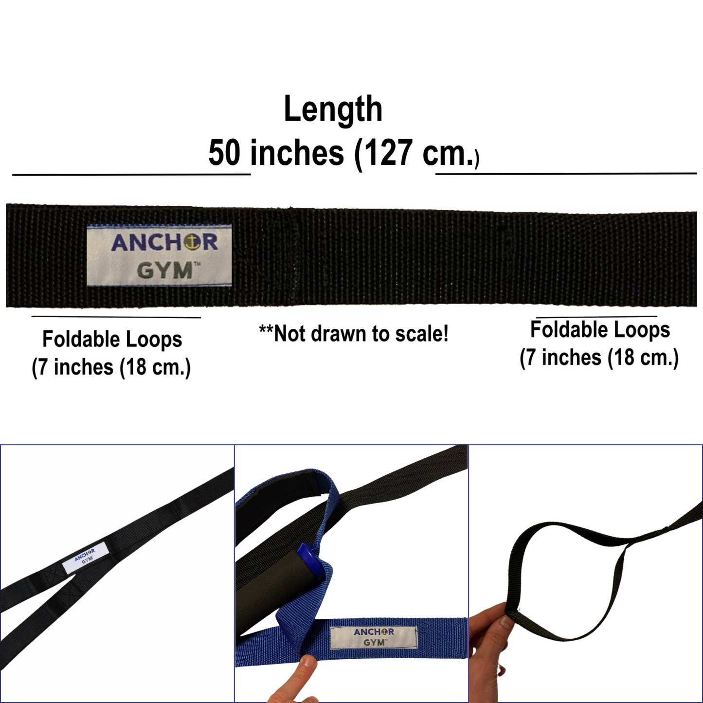 Stretch Strap by Anchor Gym | Essential Tool for Flexibility