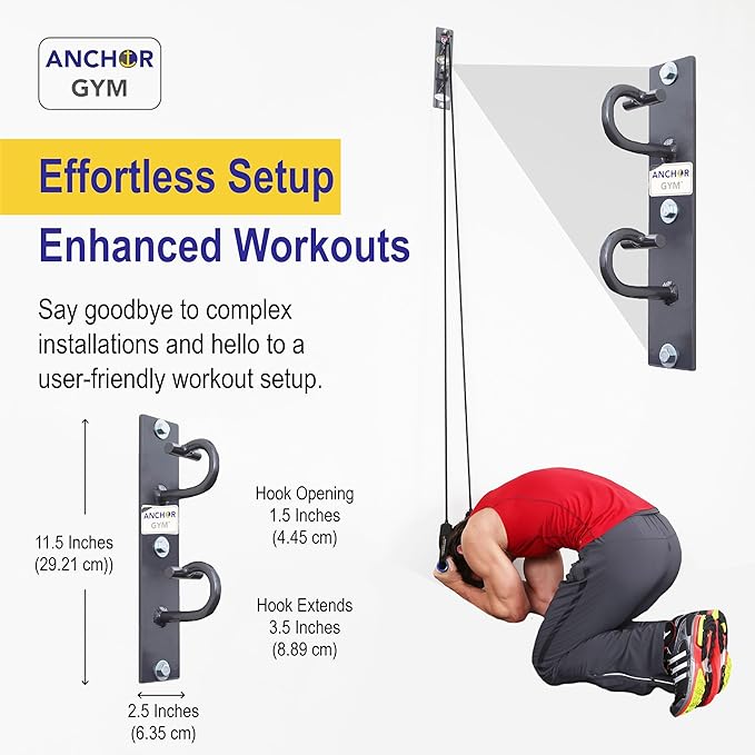 8ft Wall Station by Anchor Gym | Complete Fitness Solution