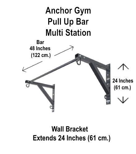 Pull-Up Bar by Anchor Gym | Durable Bar for Home & Gym Workouts